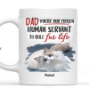 You Are My Chosen Human Servant - Personalized 3D Inflated Effect Ceramic Mug - Gift For Pet Lovers NA94 You Are My Chosen Human Servant - Personalized 3D Inflated Effect Ceramic Mug - Gift For Pet Lovers NA94