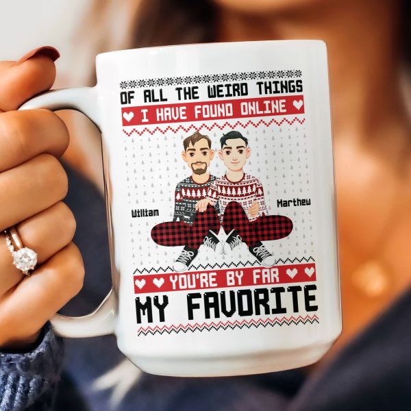 You Are My Favorite By Far Christmas Gift For Couples - Personalized Mug You Are My Favorite By Far Christmas Gift For Couples - Personalized Mug