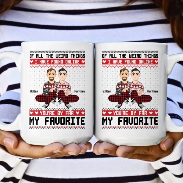 You Are My Favorite By Far Christmas Gift For Couples - Personalized Mug You Are My Favorite By Far Christmas Gift For Couples - Personalized Mug