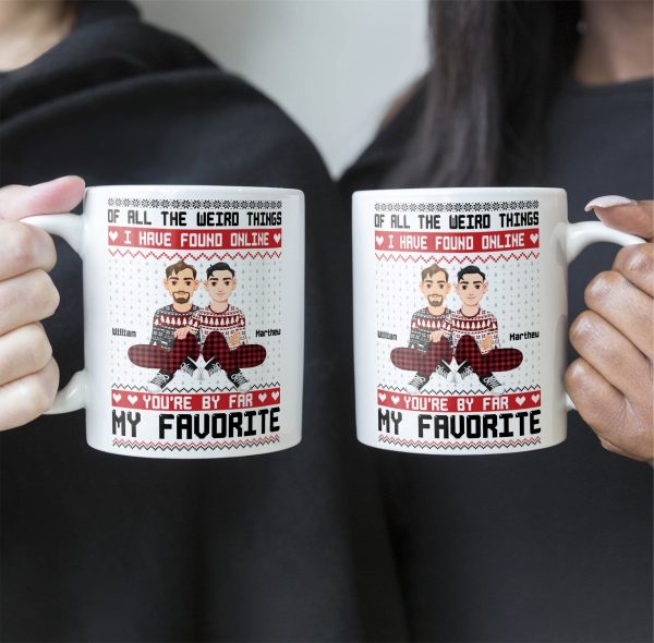 You Are My Favorite By Far Christmas Gift For Couples - Personalized Mug You Are My Favorite By Far Christmas Gift For Couples - Personalized Mug