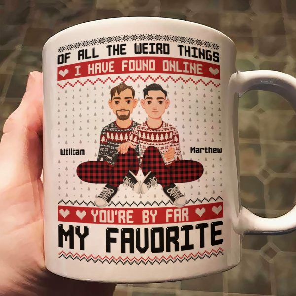 You Are My Favorite By Far Christmas Gift For Couples - Personalized Mug You Are My Favorite By Far Christmas Gift For Couples - Personalized Mug