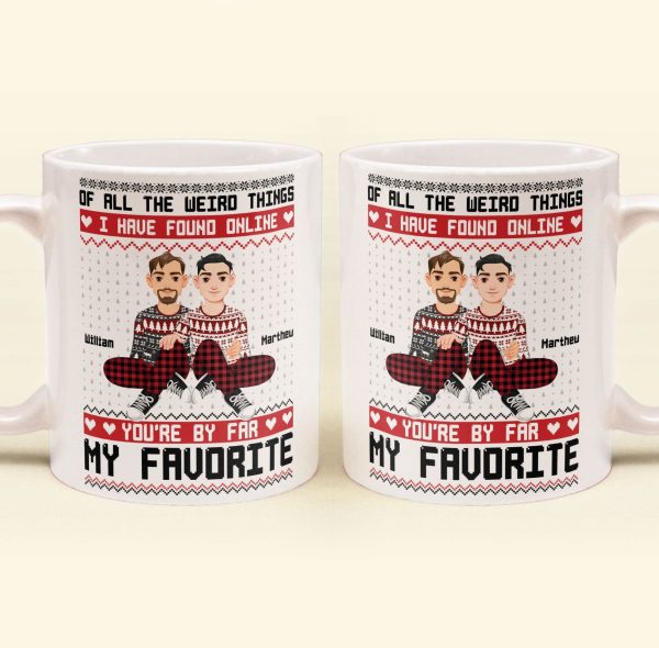 You Are My Favorite By Far Christmas Gift For Couples - Personalized Mug You Are My Favorite By Far Christmas Gift For Couples - Personalized Mug