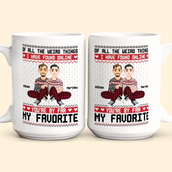 You Are My Favorite By Far Christmas Gift For Couples - Personalized Mug You Are My Favorite By Far Christmas Gift For Couples - Personalized Mug