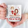 You Are My Favorite Pain In The Peach - Couple Personalized Custom Mug - Gift For Husband Wife, Anniversary You Are My Favorite Pain In The Peach - Couple Personalized Custom Mug - Gift For Husband Wife, Anniversary