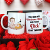 You Are My Handsome King Personalized Mug, Couple Gift You Are My Handsome King Personalized Mug, Couple Gift