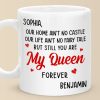 You Are My Queen Forever - Couple Personalized Custom Mug - Gift For Husband Wife, Anniversary You Are My Queen Forever - Couple Personalized Custom Mug - Gift For Husband Wife, Anniversary