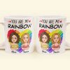 You Are My Rainbow - Personalized Mug You Are My Rainbow - Personalized Mug