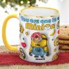 You Are One In A Million - Personalized 3D Inflated Effect Accent Mug - Gift For Yellow Monster Fan HH01