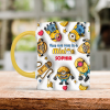 You Are One In A Million - Personalized  3D Inflated Effect Accent Mug - Gift For Yellow Monster Fan HH01