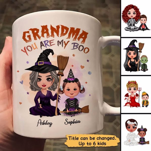 You Are Spooktacular Grandma Mom Halloween Doll Kid Personalized Mug You Are Spooktacular Grandma Mom Halloween Doll Kid Personalized Mug