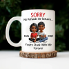 You Are Stuck With Me Forever 3D Effect Couple - Personalized Mug You Are Stuck With Me Forever 3D Effect Couple - Personalized Mug