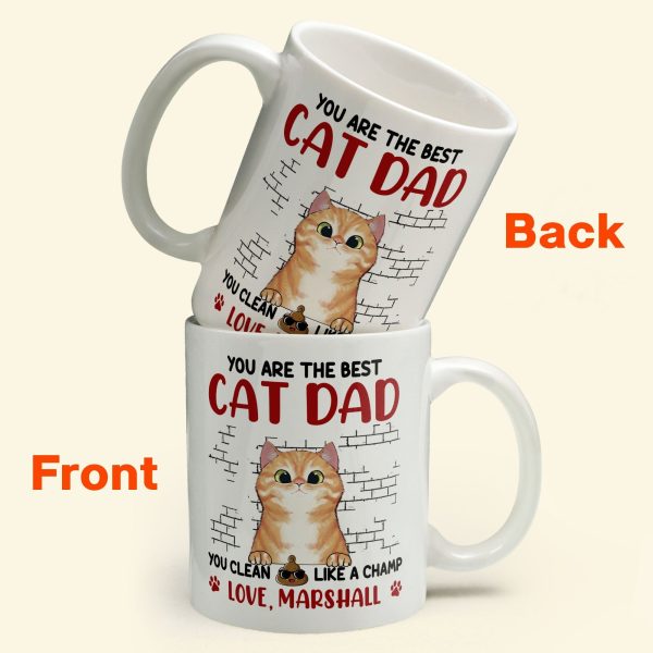 You Are The Best Cat Dad - Personalized Mug You Are The Best Cat Dad - Personalized Mug