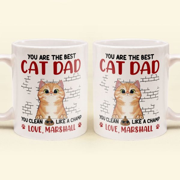 You Are The Best Cat Dad - Personalized Mug You Are The Best Cat Dad - Personalized Mug