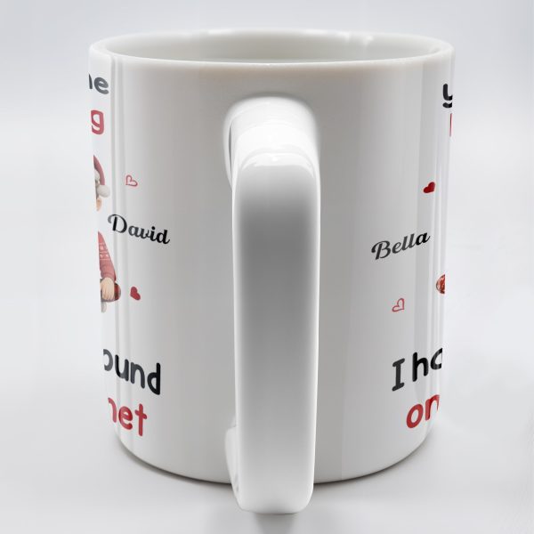 You Are The Best Thing I Have Ever Found, Cartoon Couple - Personalized Custom Coffee Mug - CPL789_MG You Are The Best Thing I Have Ever Found, Cartoon Couple - Personalized Custom Coffee Mug - CPL789_MG