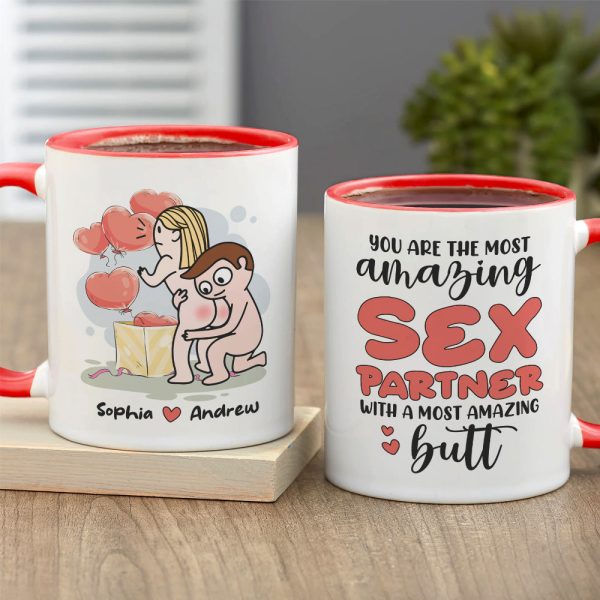 You Are The Most Amazing Partner Personalized Mug, Funny Couple Gift