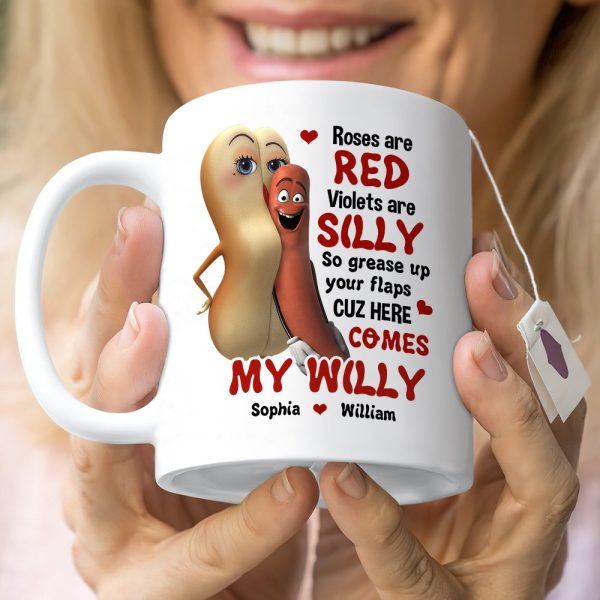You Are The Only Buns For My Wiener Personalized Mug, Couple Gift You Are The Only Buns For My Wiener Personalized Mug, Couple Gift