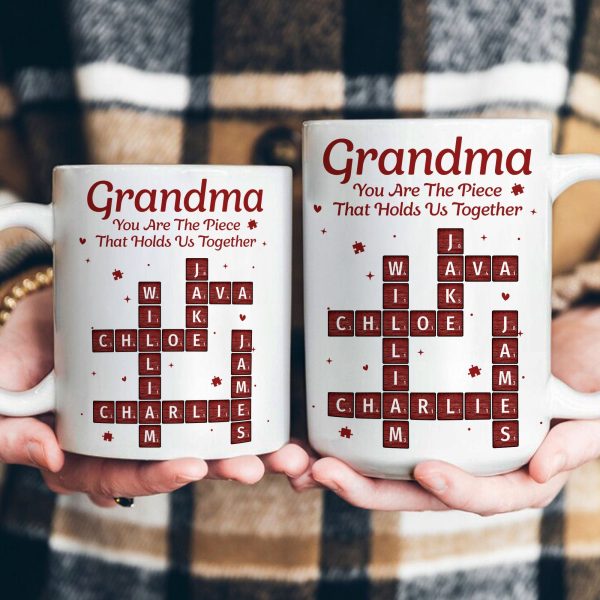 You Are The Piece That Holds Us Together - Personalized Mug You Are The Piece That Holds Us Together - Personalized Mug