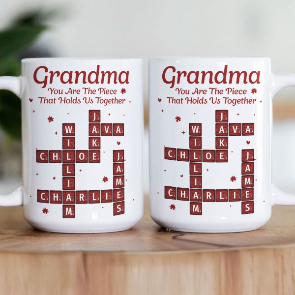 You Are The Piece That Holds Us Together - Personalized Mug You Are The Piece That Holds Us Together - Personalized Mug