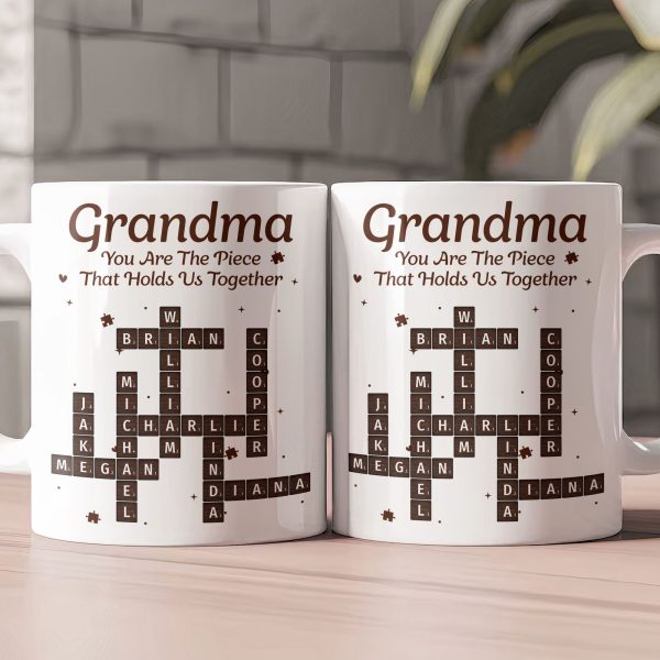 You Are The Piece That Holds Us Together - Personalized Mug You Are The Piece That Holds Us Together - Personalized Mug