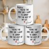 You Are The Reason I Believe In Love - Couple Personalized Custom Mug - Gift For Husband Wife, Anniversary