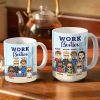 You Are The Reason I Don't Punch People At Work - Funny, Anniversary, Birthday Gifts For Colleagues, Coworker, Besties - Personalized Custom White Edge-to-Edge Mug You Are The Reason I Don't Punch People At Work - Funny, Anniversary, Birthday Gifts For Colleagues, Coworker, Besties - Personalized Custom White Edge-to-Edge Mug