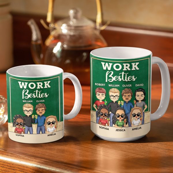You Are The Reason I Don't Punch People At Work Teacher - Funny, Anniversary, Birthday Gifts For Colleagues, Coworker, Besties - Personalized Custom White Edge-to-Edge Mug You Are The Reason I Don't Punch People At Work Teacher - Funny, Anniversary, Birthday Gifts For Colleagues, Coworker, Besties - Personalized Custom White Edge-to-Edge Mug