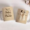 You Are The Sister I Got To Choose Ceramic Mug, Sisters Holding Hands Art, Thoughtful Personalized Gift for Sister You Are The Sister I Got To Choose Ceramic Mug, Sisters Holding Hands Art, Thoughtful Personalized Gift for Sister