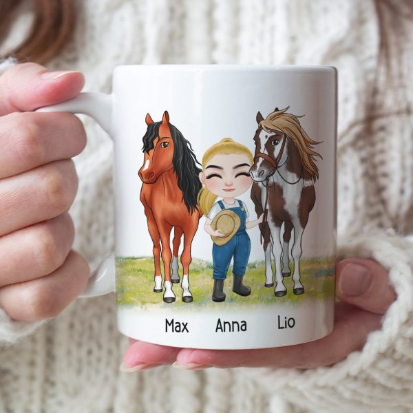 You Are The World's Best Horse Mom, Personalized Mug, Gift For Mom, Gift For Horse Lovers, Mother's Day Gift You Are The World's Best Horse Mom, Personalized Mug, Gift For Mom, Gift For Horse Lovers, Mother's Day Gift