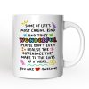 You Are Wonderful Personalized Mug, Heartful Message Gift With Custom Name You Are Wonderful Personalized Mug, Heartful Message Gift With Custom Name