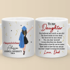 You Believe You Could, So You Did - Family Personalized Custom Mug - Graduation Gift For Family Members, Siblings, Brothers, Sisters