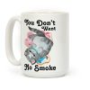 You Don't Want No Smoke Vintage Kitten Coffee Mug You Don't Want No Smoke Vintage Kitten Coffee Mug
