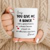 You Give Me A Boner, A Heart On, Hearts - Personalized Custom Coffee Mug - CPL1283_MG You Give Me A Boner, A Heart On, Hearts - Personalized Custom Coffee Mug - CPL1283_MG