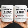 You Give Me A Boner, A Heart On, Hearts - Personalized Custom Coffee Mug - CPL1283_MG You Give Me A Boner, A Heart On, Hearts - Personalized Custom Coffee Mug - CPL1283_MG