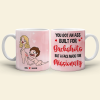 You Got An A*s Built For Backshots But A Face Made For Missionary, Naughty Couple Butt White Mug You Got An A*s Built For Backshots But A Face Made For Missionary, Naughty Couple Butt White Mug
