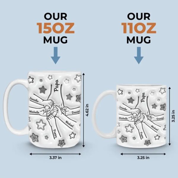 You Gotta Love Dads - Family Personalized Custom 3D Inflated Effect Printed Mug - Father's Day, Gift For Dad, Grandpa You Gotta Love Dads - Family Personalized Custom 3D Inflated Effect Printed Mug - Father's Day, Gift For Dad, Grandpa