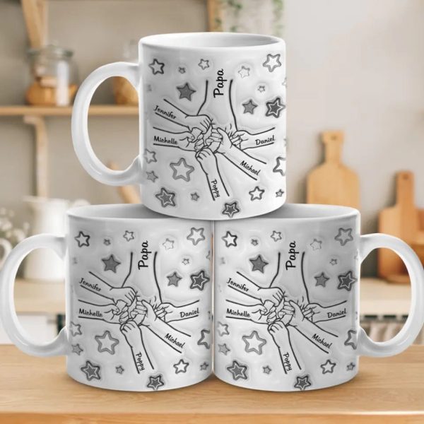You Gotta Love Dads - Family Personalized Custom 3D Inflated Effect Printed Mug - Father's Day, Gift For Dad, Grandpa You Gotta Love Dads - Family Personalized Custom 3D Inflated Effect Printed Mug - Father's Day, Gift For Dad, Grandpa