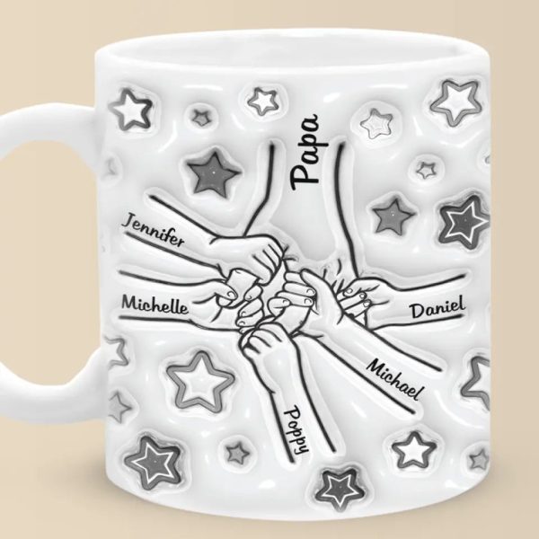 You Gotta Love Dads - Family Personalized Custom 3D Inflated Effect Printed Mug - Father's Day, Gift For Dad, Grandpa You Gotta Love Dads - Family Personalized Custom 3D Inflated Effect Printed Mug - Father's Day, Gift For Dad, Grandpa