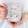 You Hold My Hand, Also My Heart - Family Personalized Custom 3D Inflated Effect Printed Mug - Gift For Mom, Grandma You Hold My Hand, Also My Heart - Family Personalized Custom 3D Inflated Effect Printed Mug - Gift For Mom, Grandma