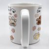 You Left Paw Prints On My Heart, Paw Prints and Custom Names - Personalized Custom Coffee Mug - PME059_MG You Left Paw Prints On My Heart, Paw Prints and Custom Names - Personalized Custom Coffee Mug - PME059_MG