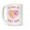 You Make My Heart Saur Coffee Mug