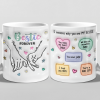 You Make My Heart Smile - Bestie Personalized Custom 3D Inflated Effect Printed Mug - Gift For Best Friends, BFF, Sisters, Coworkers You Make My Heart Smile - Bestie Personalized Custom 3D Inflated Effect Printed Mug - Gift For Best Friends, BFF, Sisters, Coworkers