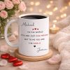 You Make My World Complete White Ceramic Mug, Sweet Love Quote Design, Unique Creative Gift for Him or Her You Make My World Complete White Ceramic Mug, Sweet Love Quote Design, Unique Creative Gift for Him or Her