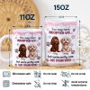 You May Have Adopted Us 3D Effect Dog Cat - Personalized White Edge-to-Edge Mug You May Have Adopted Us 3D Effect Dog Cat - Personalized White Edge-to-Edge Mug