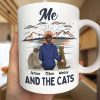 You & Me And The Cat - Personalized Mug You & Me And The Cat - Personalized Mug