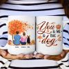 You & Me And The Dog - Personalized Mug You & Me And The Dog - Personalized Mug