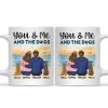You & Me And The Dogs - Gift For Couples, Dog Lovers, Dog Mom, Dog Dad - Personalized Mug You & Me And The Dogs - Gift For Couples, Dog Lovers, Dog Mom, Dog Dad - Personalized Mug