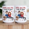 You, Me And The Dogs - Personalized Mug - Gift for Pet Owners, Dog Lovers, Dog Dad, Dog Mom | CLP15 NH96 You, Me And The Dogs - Personalized Mug - Gift for Pet Owners, Dog Lovers, Dog Dad, Dog Mom | CLP15 NH96