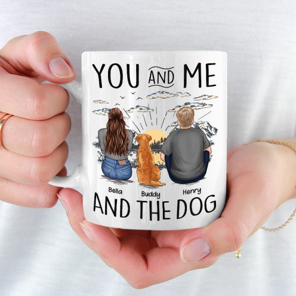 You, Me & The Dogs - Dog Personalized Custom Mug - Gift For Pet Owners, Pet Lovers You, Me & The Dogs - Dog Personalized Custom Mug - Gift For Pet Owners, Pet Lovers