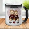 You Me & The Kids - Personalized Color Changing Mug - Gift For Couples, Husband Wife You Me & The Kids - Personalized Color Changing Mug - Gift For Couples, Husband Wife