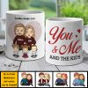 You, Me & The Kids - Personalized Mug - Gift For Couples, Husband Wife You, Me & The Kids - Personalized Mug - Gift For Couples, Husband Wife
